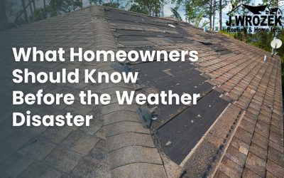 What Homeowners Should Know Before the Weather Disaster
