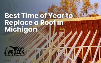 Best Time of Year to Replace a Roof in Michigan