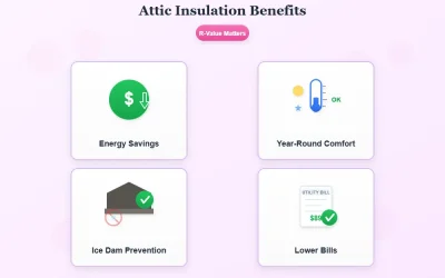 Why Attic Insulation Is the Key to Lower Michigan Energy Bills