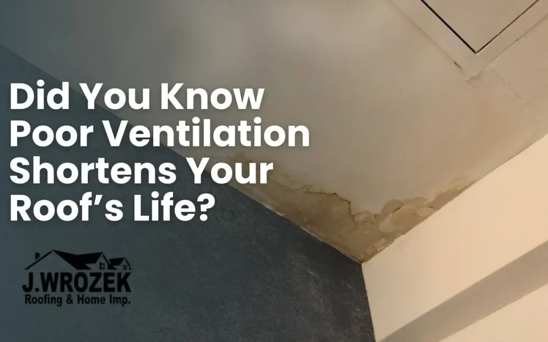 Did You Know Poor Ventilation Shortens Your Roof’s Life